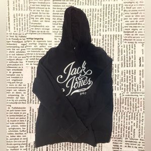 Black Unisex Jack & Jones Hoodie
